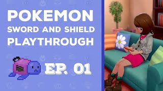 Pokemon Sword & Shield - No Commentary Playthrough - EP. 1 Choosing our starter!