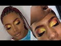 Burgundy Brows & Sunset Eyeshadow Client Makeup Tutorial | Ft. RohCosmetics