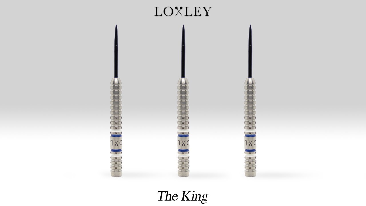 Dardos Loxley Darts The King 24g 90% Punta Acero - MAS QUE DARDOS