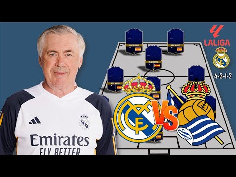 REAL MADRID POTENTIAL STARTING LINEUP VS REAL SOCIEDAD || LA LIGA 2023 MATCH WEEK 5