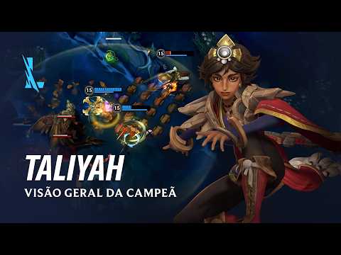 Visão geral da Campeã: Taliyah | Mecânica de jogo – League of Legends: Wild Rift