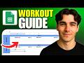 How to Build a Workout Spreadsheet in Google Sheets (Tutorial 2026)