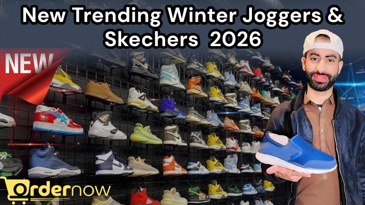 Top Trending Branded Joggers & Skechers Shoes for Winter 2026 | Latest Styles & Comfort