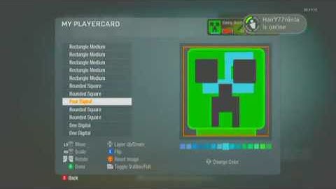 black ops emblem tutorials (creeper)