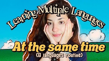 📓How polyglots maintain 8+  languages 📚🖋Maintaining multiple languages at the same time 📓