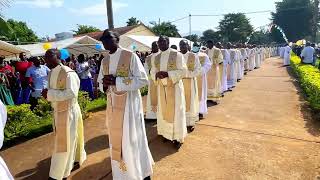 Entrance Procession in the Bambui Major Seminary during the Golden Jubilee Celebration