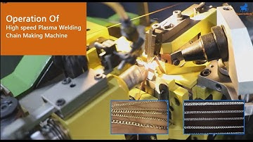 Watch How SuperbMelt High Speed Plasma Welding Chain Making Machine Creates Stunning Jewelry Chains!