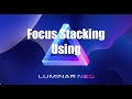 Focus Stacking in Luminar Neo