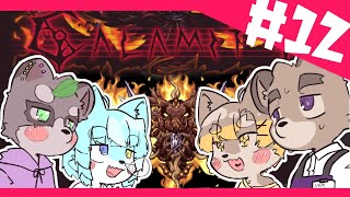 【　Terraria / Calamity ♯１２ 】初心者二人連れて最難関mod！？！？ ／ 朝陽はる 【 ケモノVtuber 】