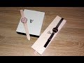 Paul valentine coffee mesh und rose gold pink seashell pink  damenuhren  unboxing