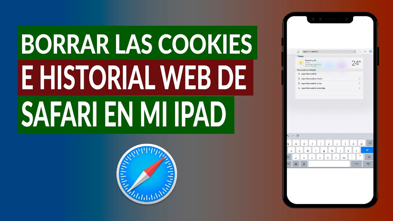 Juicio Mortal Campaña Cómo Borrar las Cookies y el Historial web de Safari en mi iPad - YouTube