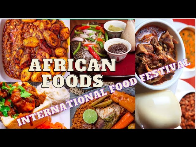 AFRICAN FOODS|INTERNATIONAL FOOD FESTIVAL|AFRICA|INDIA|MSU OF BARODA| GUJARAT|WORLD
