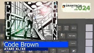 Atari XL/XE -=Code Brown=- Grawitacja 8bit GameJam