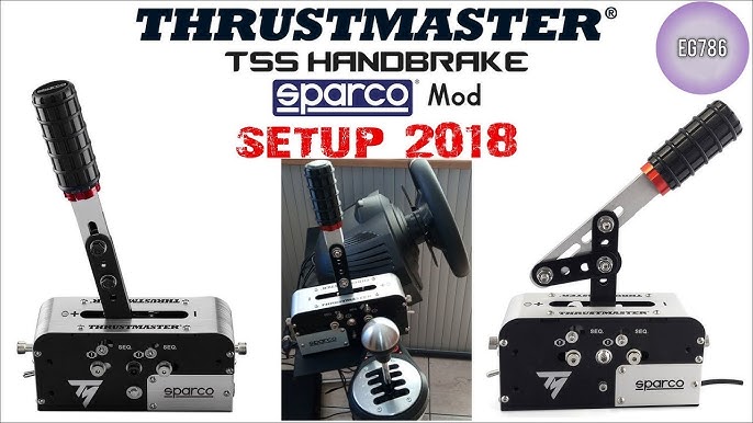 ThrustMaster TSS Handbrake Sparco Mod - Handbremse - PC