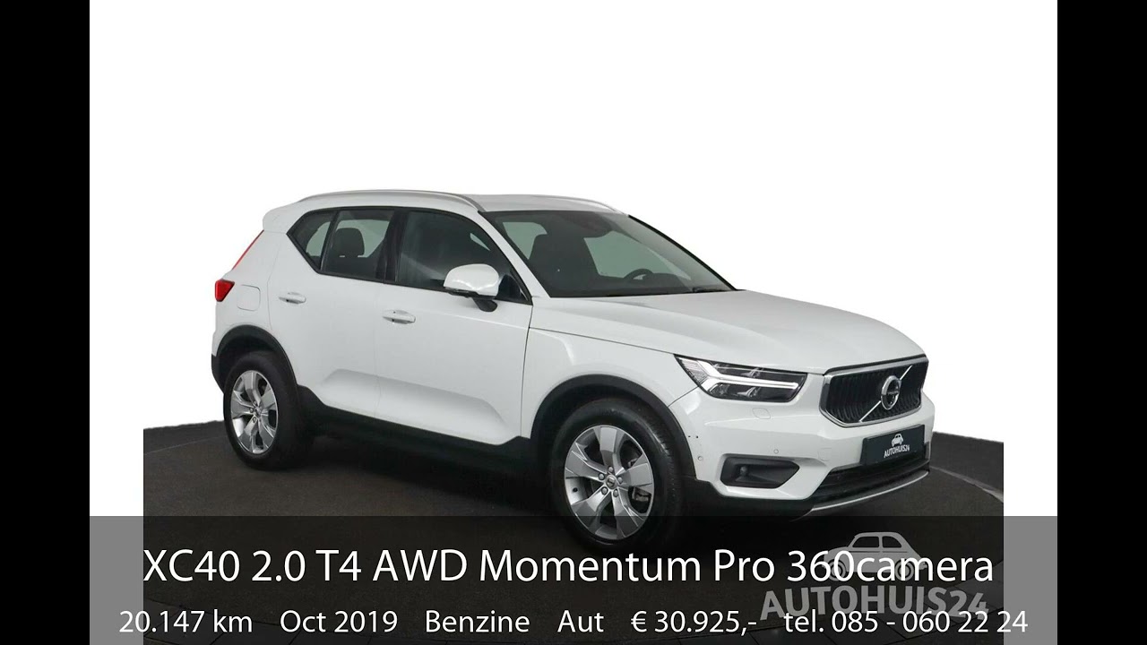 Volvo XC40 2.0 T4 AWD Momentum Pro 360camera LED 1-EIGENAAR bj2019