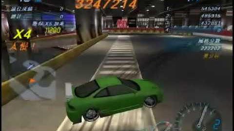 Need for Speed Underground 1 Drift - Track 6 - 1 ~ (Drift 10 laps) 3270000