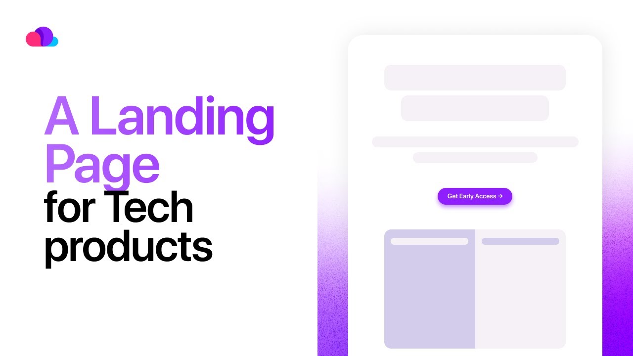 How to build a landing page for a tech product from scratch + tips for ...