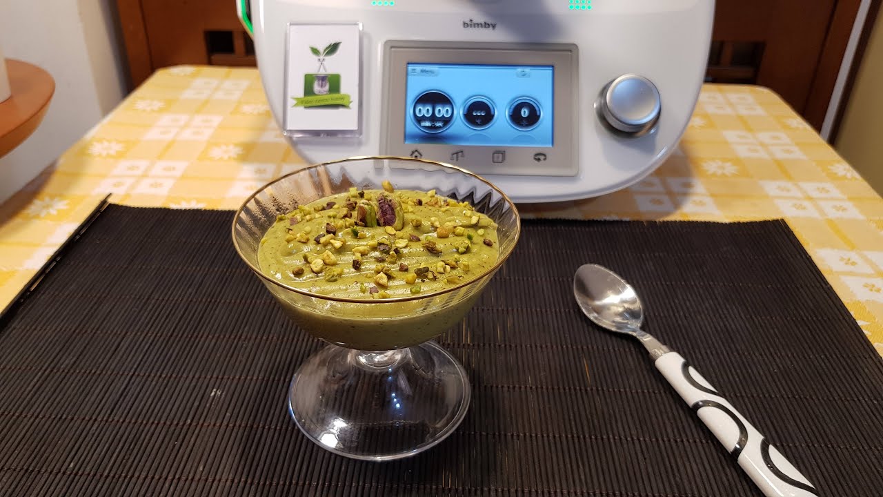 Crema Pasticcera Al Pistacchio Per Bimby Tm6 Tm5 Tm31 Youtube