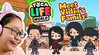 Toca Life World  Meet Vidia's FAMILY!!!