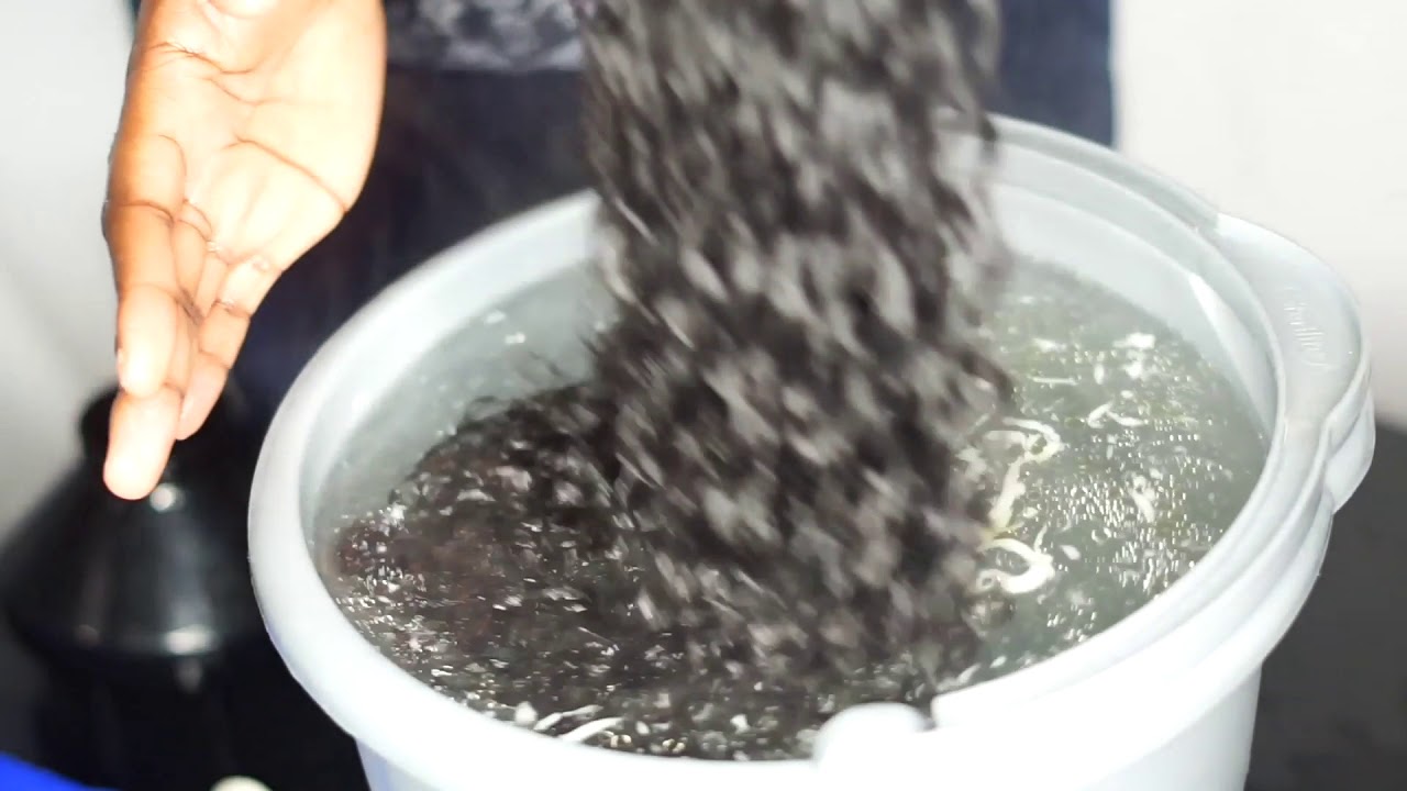 Refresh curly extension with hot water method YouTube