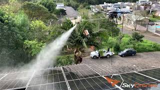 Skyclean - Drone Para Limpeza De Painéis Fotovoltaicos