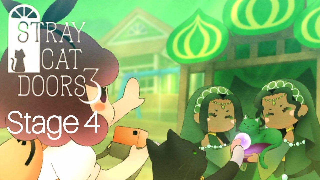 Stray Cat Doors 3 Stage 4 Game Walkthrough Guide YouTube