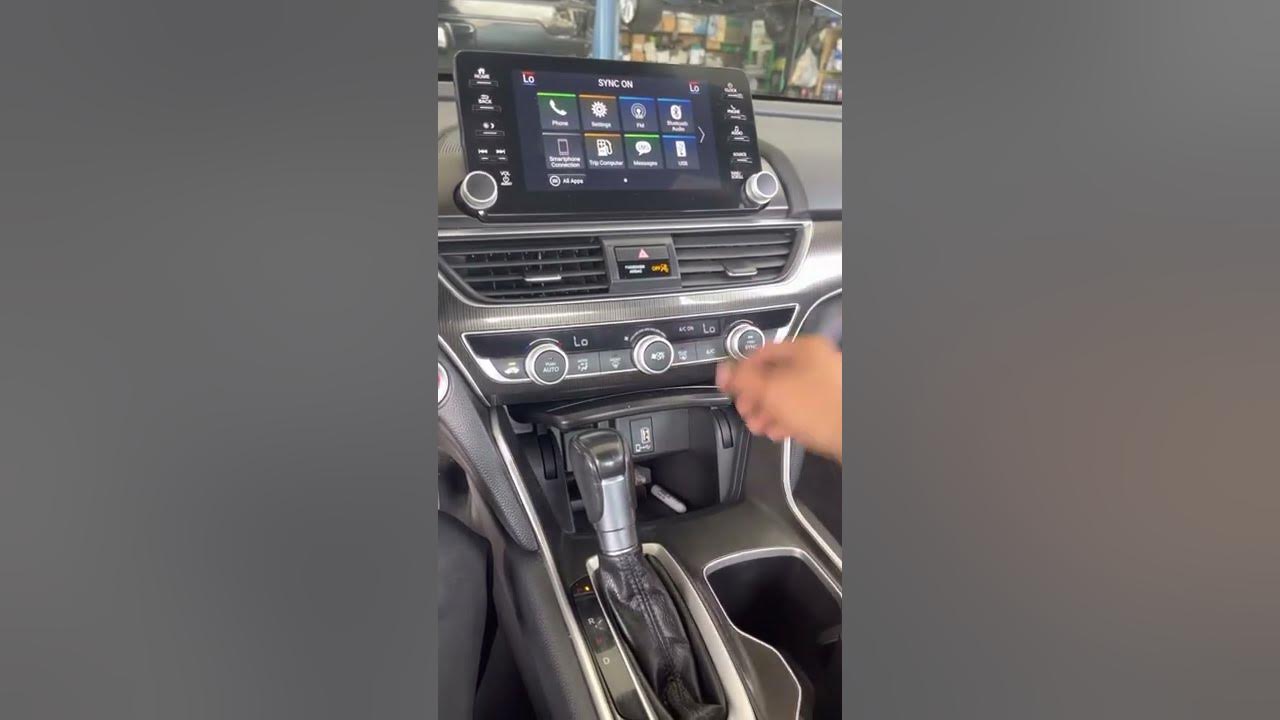 2018 Honda Accord AC Unit off troubleshoot - YouTube