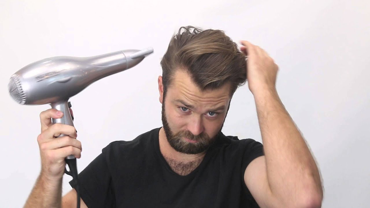 How to do Style for a Man's Blow Dry… Epic The Salon YouTube