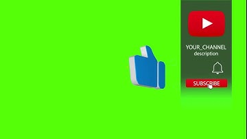 GREEN Screen - 3 Best Youtube Subscribe Button Animation -   Transparent Video | FREE