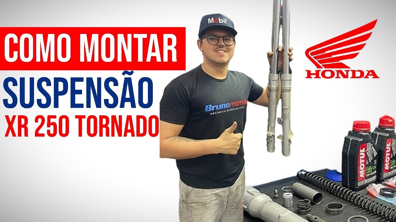 COMO MONTAR SUSPENSÃO DA TORNADO250