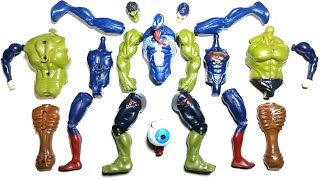 UNBOXING AVENGERS! Venom2, Super-Man, Hulk Smash, SirenHead