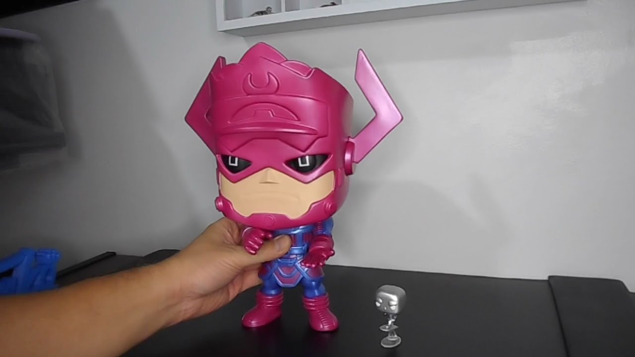 Funko POP! Jumbo: Fantastic 4 Galactus with Silver Surfer 10-in Vinyl Figure