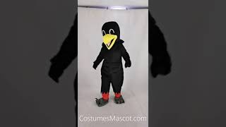 Power Black Raven Mascot Costumes Cartoon.power Black Raven Maskottchen Kostüme Cartoon
