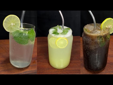 Refreshing Summer Drinks ASMR | #food #cooking #asmr #crunchytreats #streetfood #summerspecial