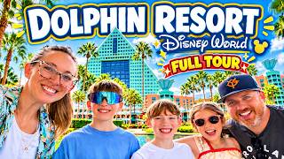 Our Family Trip to Disney World: Dolphin Resort Stay Full Tour