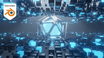 Sci-Fi Environment Animation Using Geometry Nodes || Blender (3.4)