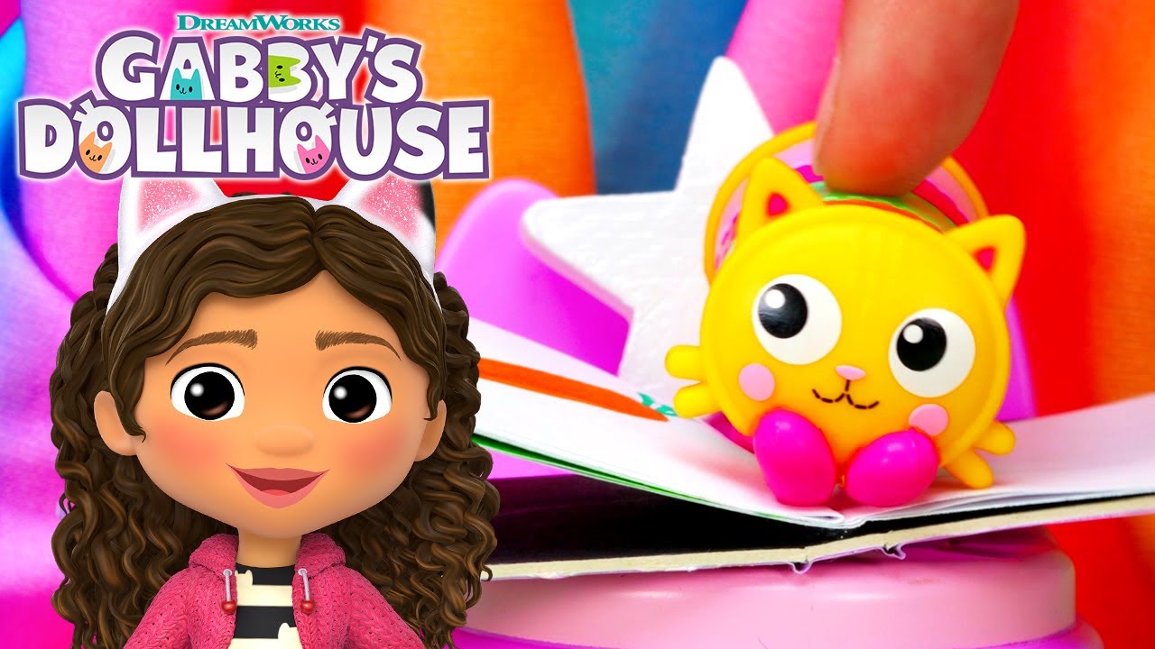 Storytime with Pillow Cat GABBY'S DOLLHOUSE TOY PLAY ADVENTURES YouTube