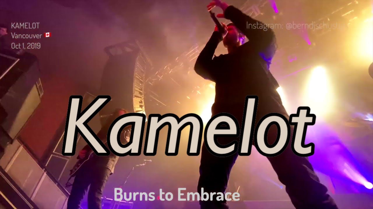 KAMELOT - 10 Burns to Embrace @VENUE, Vancouver, Canada - October 1, 2019 - 4K LIVE