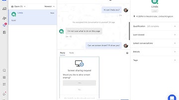 Upscope for Intercom messenger