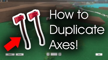 [SOLO] How to Duplicate Axes in Lumber Tycoon 2