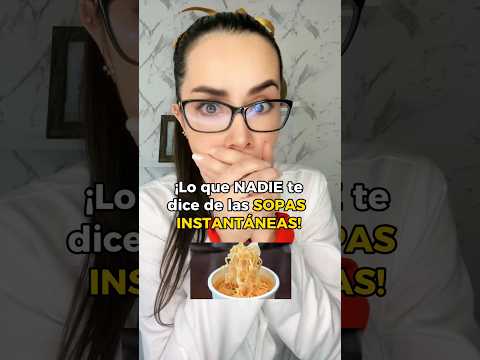 Sopas instantáneas #sopas