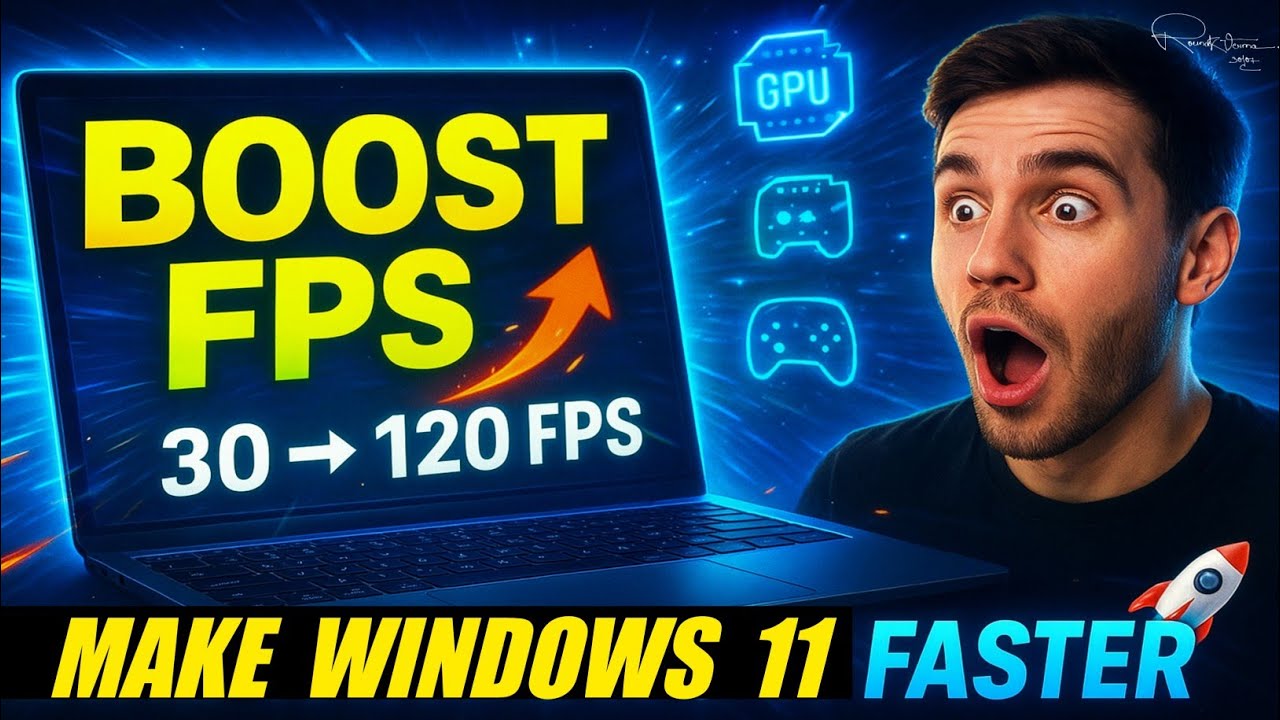 How to Boost FPS & Speed in Windows 11 | Gaming Performance Guide - YouTube