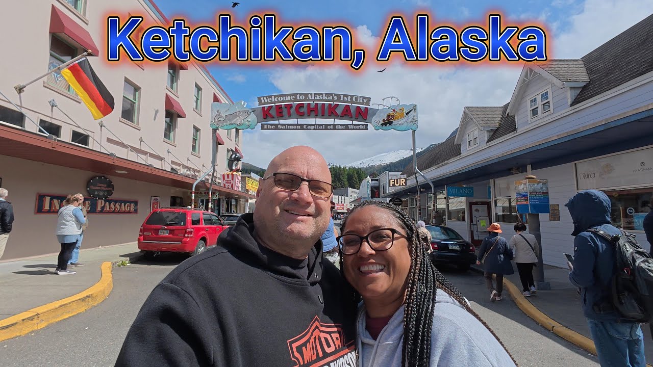 Shirt shopping in Ketchikan, Alaska