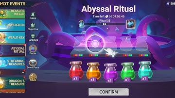 Abyssal Ritual Event S6 - Sea of Conquest - SOC - 