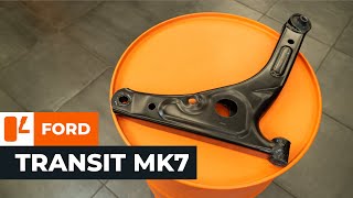 Ako vymeniť Hmlové svetlá FORD TRANSIT MK-7 Box - online zadarmo video