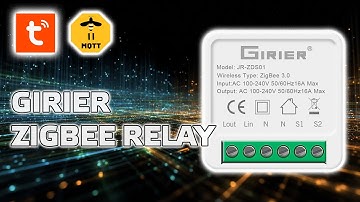 Zigbee реле Girier на 3,5 кВт в подрозетник, пример создания внешнего конвертера для zigbee2mqtt