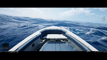Naval Dynamics Modeling & Simulation: Boat Stabilization & Buoyancy in UE5