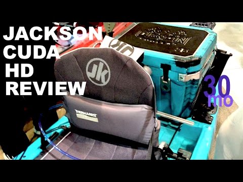 JACKSON CUDA HD Kayak REVIEW - Biloxi Mississippi Boat Show