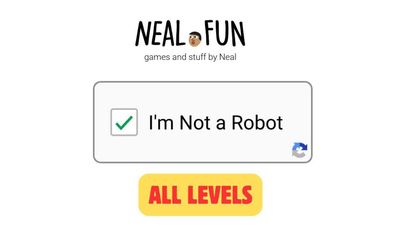 I’m Not a Robot Game | All levels  Game Walkthrough