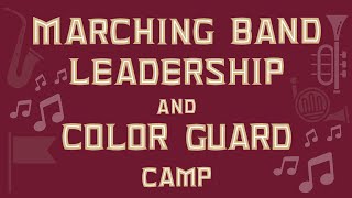 2025 Marching Band Leadership and Color Guard Camp Slideshow